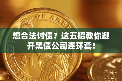 北京想合法讨债？这五招教你避开黑债公司连环套！