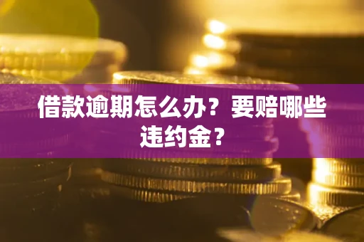 北京借款逾期怎么办？要赔哪些违约金？
